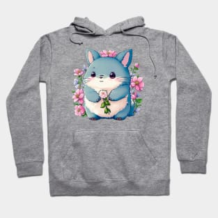 Cute Grey Forest Spirit Hoodie